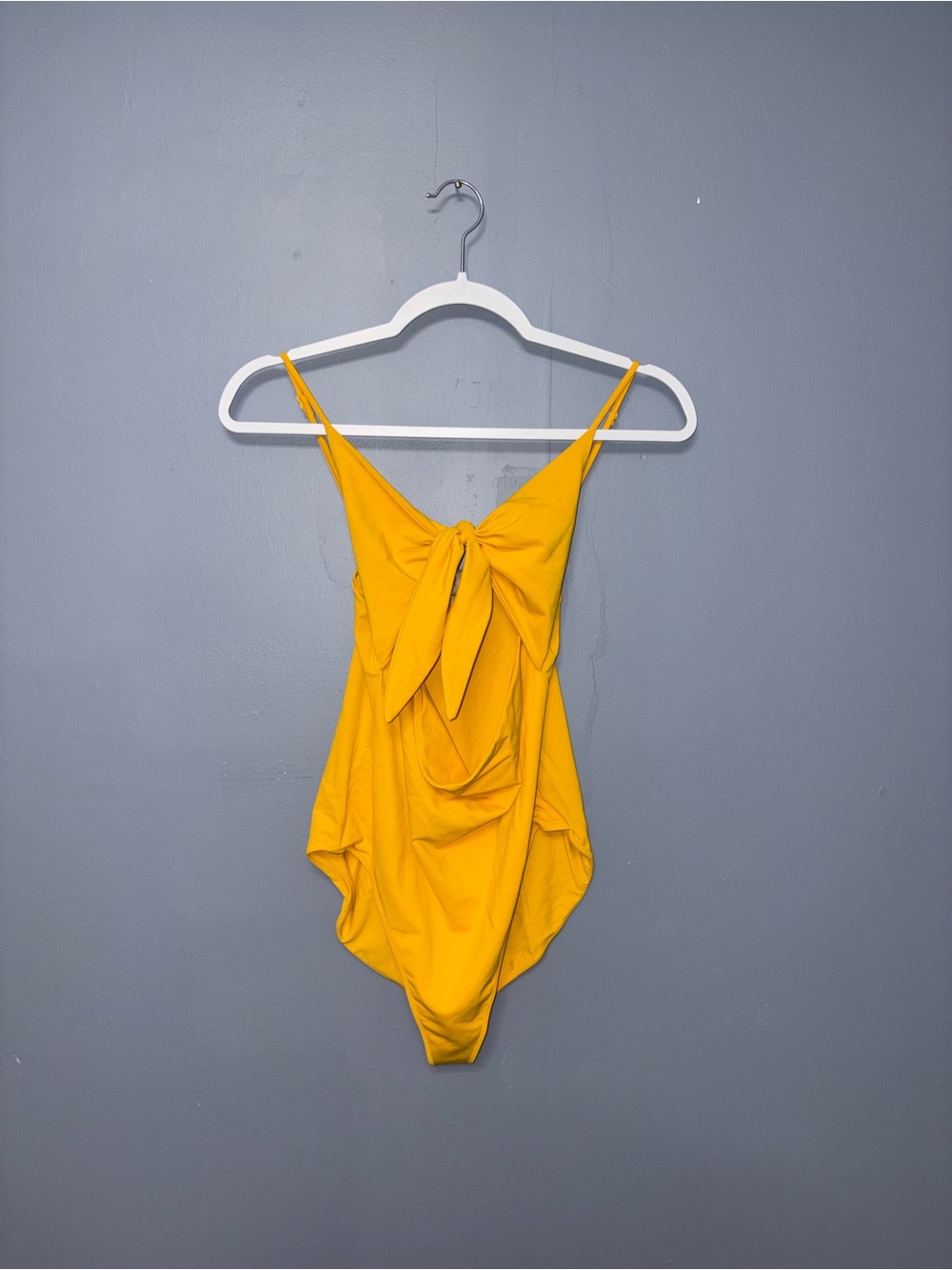 Wilfred | Mustard Cut Out Swimsuit | Size Large
